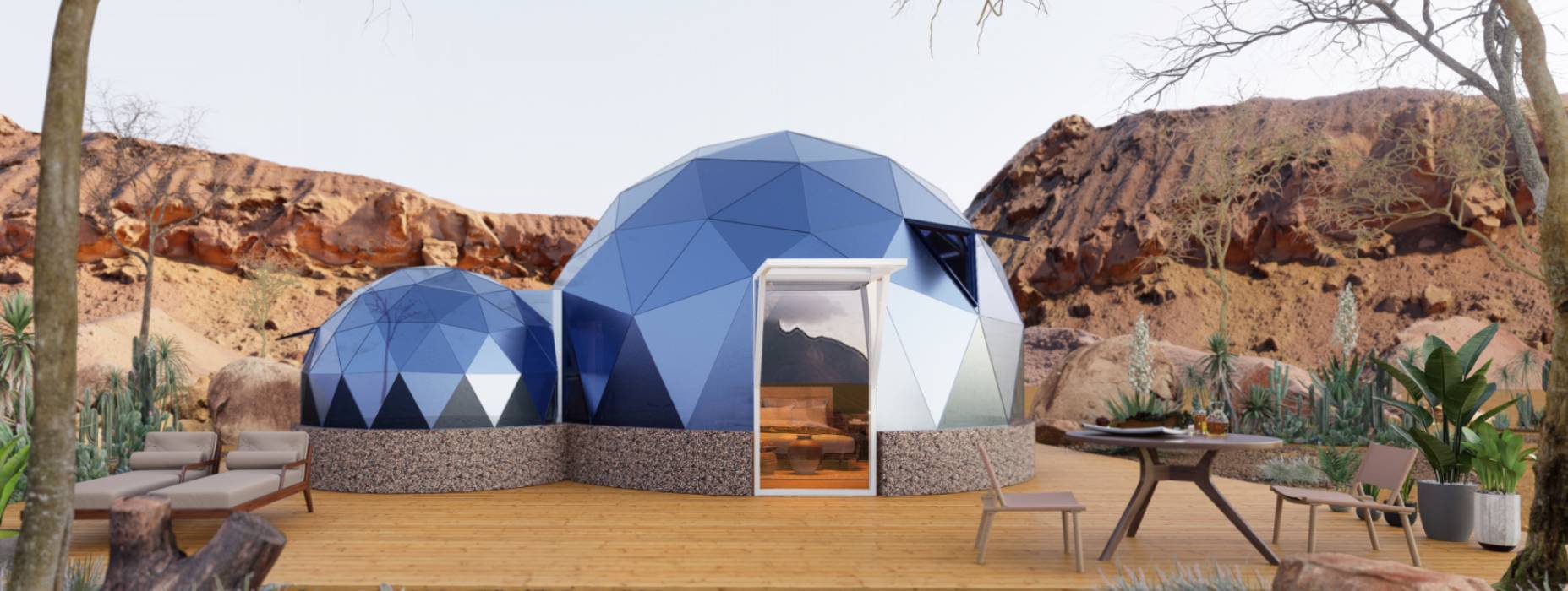 涵江区球形智能光伏玻璃星空房